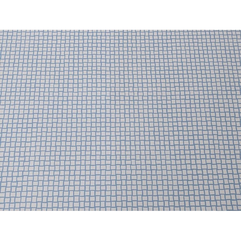 PVC Flooring Vinyl Flooring in Blue and White Mosaic, DIN
