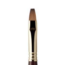 Speedball Art Products Escoda Reserva Series Artist Short Handle Watercolour Brush, Size 10, Pure Kolinsky-Tajmyr