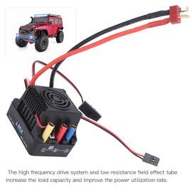 RC 80A ESC RC Waterproof, Brushless ESC Electronic Speed Controller Brushless Motor for 1/8 RC Car Upgrade Parts