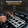 Head Gasket Set with Bolts, HGB1170 ES72267, Engine Cylinder Gasket