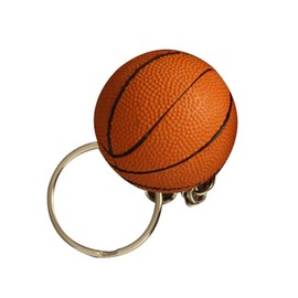 TOYMYTOY Basketball Keychain Keyring Basketball Fans Souvenir Gift Car Bag Pendant 4 cm (Orange Rough Surface), orange