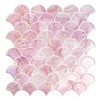 VEELIKE 12 Sheets Fish Scale Backsplash Tiles Peel and Stick