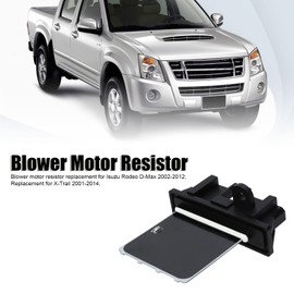Aramox Blower Motor Fan Resistor Suitable for Isuzu Rodeo D- 2002-2012, Car Fan Motor Fan Resistor 8980493940 Replacement