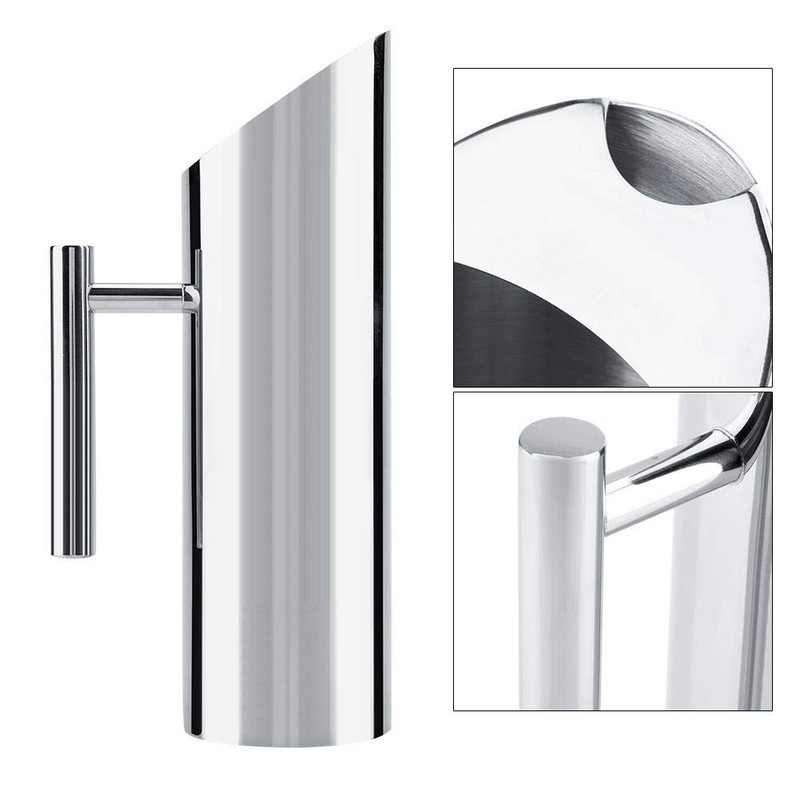 Fdit Stainless Steel Water Jug with Ice Guard Cold Drinking