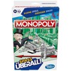 Monopoly Compact Portable Game for 2-4 Players, Travel Game for