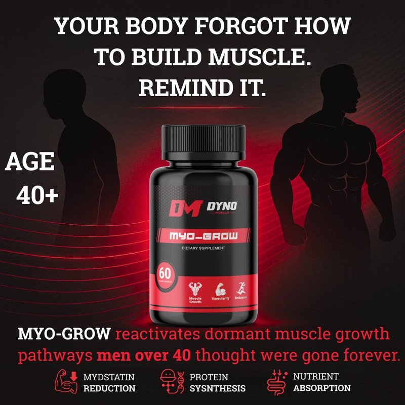 DynoMuscle - Powerful Legal Bodybuilding Supplement - Advanced Performance and