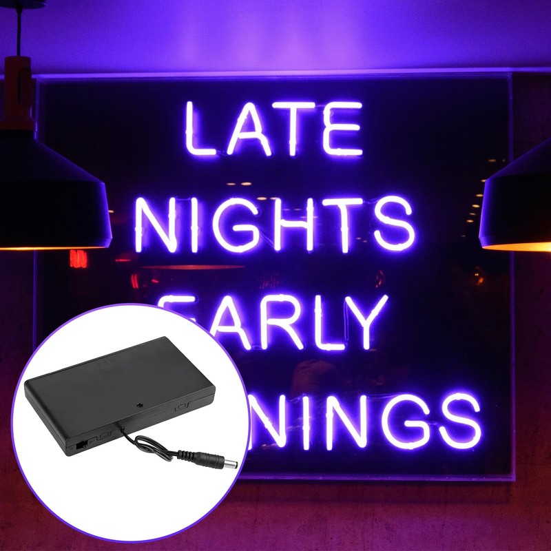 LED Neon Battery Pack for Signs, Portable LED Neon Charger