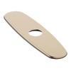 Derengge RP-1105-BG 8 Inch Faucet Deck Plate Kitchen Escutcheon Hole