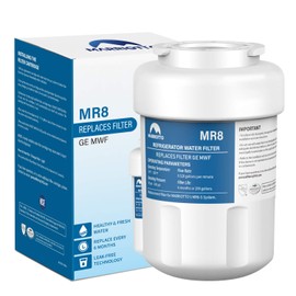 MARRIOTTO GE MWF Water Filter, NSF 42 Certified Replacement for GE Water Filters for Refrigerators MWFP GWF, HDX FMG-1, WFC1201, GSE25GSHECSS, PC75009, RWF1060, 197D6321P006 (1 Pack)