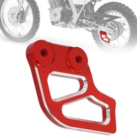 IUVWISN Motorcycle Chain Guide Guard Protector CNC for CRF 110 CRF110F 2013-2024 Dirt Pit Bike Red