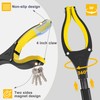 44 Inch Extra Long Grabber Reacher Tool，Foldable Trash Pick Up