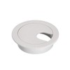 uxcell Cable Hole Cover, 1-3/8" Plastic Desk Wire Cord Cable