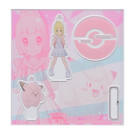 Pokemon Center Original Acrylic Stand Keychain TRAINERS Salon!! Lielie