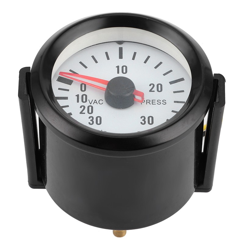 Universal Boost Pointer Gauge Vacuum Pressure Meter 0‑30PSI 12V Blue
