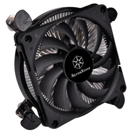 SilverStone Technology Silverstone NT08-115XP 33mm Height Low Profile CPU Cooler for Intel LGA115X & LGA1200 CPUs, SST-NT08-115XP