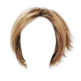 Toni Brattin Fascination Short Boycut Chin Length Wig With Face-Framing Layers by Hairuwear, Regular Cap- Medium Blonde