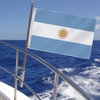 Argentina Small Flag,12×18 Inch Two Layer Fabric Small Banner,1×1.5 FT