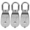 25mm 304 Stainless Steel Heavy Duty Single Wheel Pulley Rigging