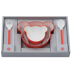 TAK Kids DISH Gift Box Bear Mine JTN-1040-OR Kids Dish, Gift Box, Bear, Mine, Orange