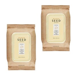 1+1 The Face Shop Mango Seed Silk Moisturizing Cleansing Tissues 50 Sheets 34427649 / 1+1 더페이스샵 망고씨드 실크보습 클렌징티슈 50매34427649