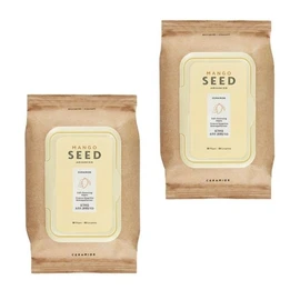 1+1 The Face Shop Mango Seed Silk Moisturizing Cleansing Tissues 50 Sheets 34427649 / 1+1 더페이스샵 망고씨드 실크보습 클렌징티슈 50매34427649