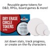 Apostrophe Games Dry Erase Tokens - 52 Reusable Board Game