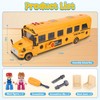 Crelloci Take Apart School Bus Toy for Kids, Large DIY
