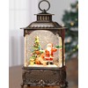 Blansong Santa Snow Globe Christmas Snow Globe Lantern Christmas Decorations