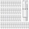 Sabary 60 Pcs Clear Airless Pump Bottles Refillable Cosmetic Travel