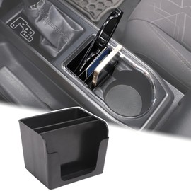 Aunginsy Center Console Side Gear Shift Storage Box Compatible with Toyota Tacoma 2016-2023 Gear Shifter Storage Box Central Control Organizer Tray Armrest Storage Box Save Space Interior Accessories