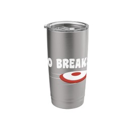 No Breaks Ultimate Frisbee Spirit Stainless Steel Insulated Tumbler