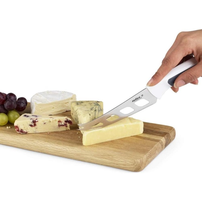 Zyliss Cheese Knife – Stainless Steel Blade with Non-Stick Holes