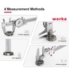 werka Dial Caliper 12 Inch, Shockproof Dial Caliper Measuring Tool