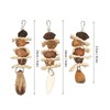 Parakeet Beak Stone Parrots Trimming Chew Toys Set Bird Nuts