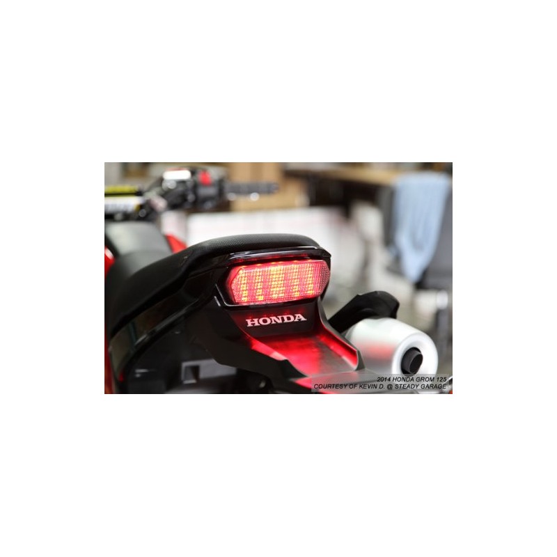 Integrated Sequential LED Tail Lights Smoke Lens for 2014-2020 Honda