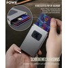 POWR Card Holder Wallet.RFID Card Holder for Men.Minimalist Wallet Credit