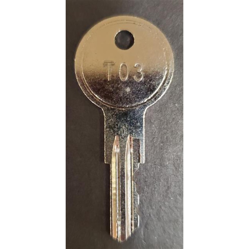 Husky T01 - T50 Toolbox Replacement Key Series T33