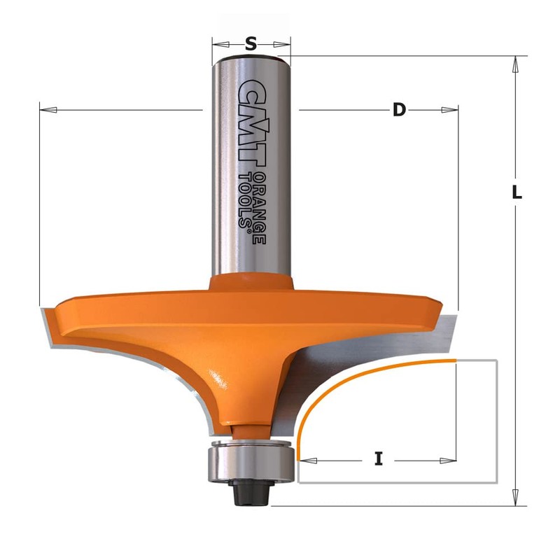CMT Orange Tools 956.601.11 – Strawberry For Handrails with rodam.