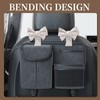 TELAIN 2-pack boot organiser, car hooks cute bow headrest hanger