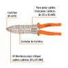 Truper PE-CA-10, Pinza pela cables 10"
