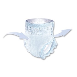 Seni Active Classic Plus Disposable Underwear Pull On with Tear Away Seams Large, S-LA18-AC2, Moderate, 36 Ct