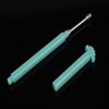 Luxury Silver Ear Pick Stainless Steel Portable Hygiene Toiletries Ear Cleaning 2ea