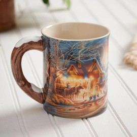Wild Wings Toasting Marshmallows Sculpted Mug