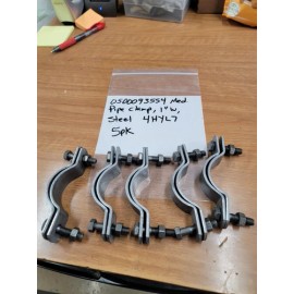 Anvil 0500093554 Medium Pipe Clamp, 1"W, Steel, 4HYL7. 5pk. Bld 3