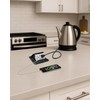 JACEPFY Pop Up Floor Outlet with Stainless Steel Cover 20amp