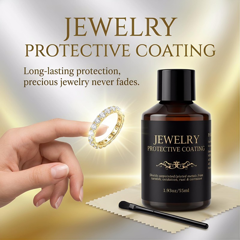 GENLEXON 55ml Jewelry Protective Coating & Sealant – Long-Lasting Tarnish