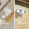 OREiN Motion Sensor Outdoor Lights, 450° Superwide Adjustment Dimmable Dusk