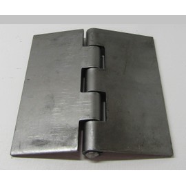 Steel Butt Hinge .120 x 4 Inch Long with 1/4 Pin and 4 Inch Open Width