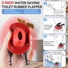 Saillong 2 Set Universal Toilet Tank Replacement Kit, Include Toilet