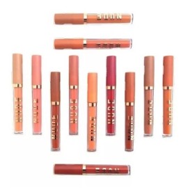 Favorbeauty Kit 12 Labiales Mate, Sombras Para Ojos, Delineador De Ojos